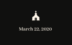 Pastor Bryce – March 22, 2020