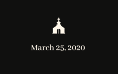 Lenten Service March 25, 2020