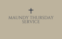 04.17.2025 | Maundy Thursday Service | John 19:38-42